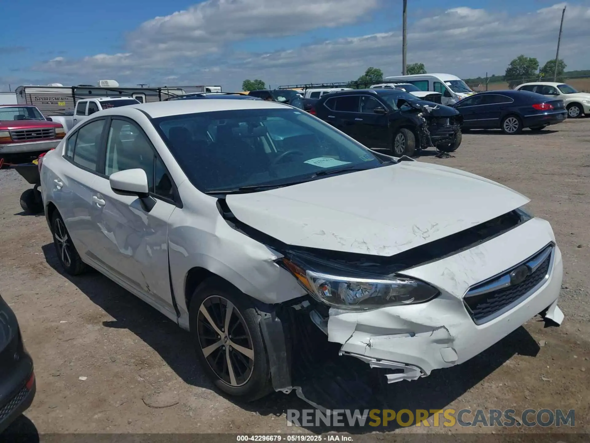 6 Photograph of a damaged car 4S3GKAD60K3617042 SUBARU IMPREZA 2019