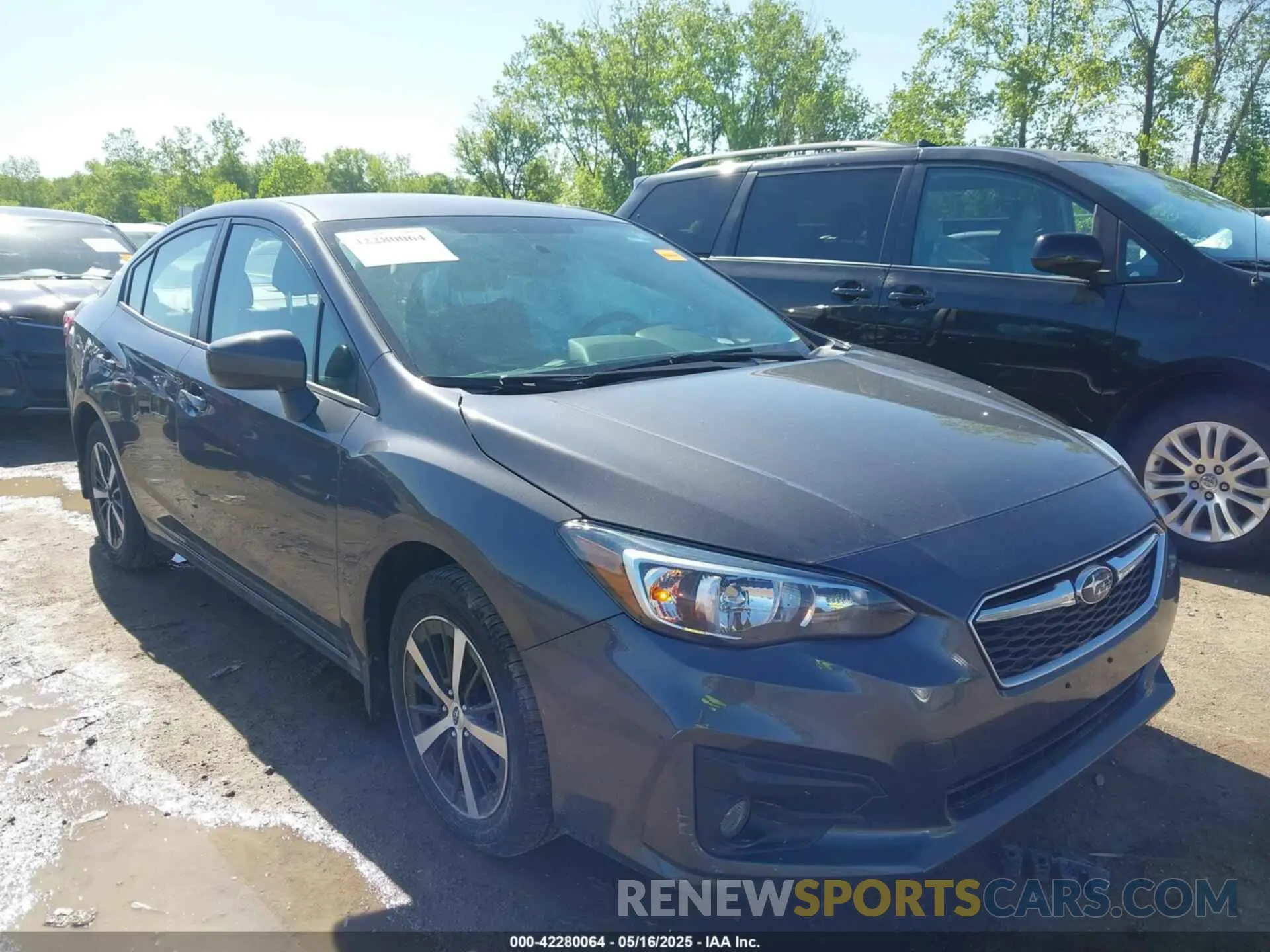 1 Photograph of a damaged car 4S3GKAD63K3611073 SUBARU IMPREZA 2019