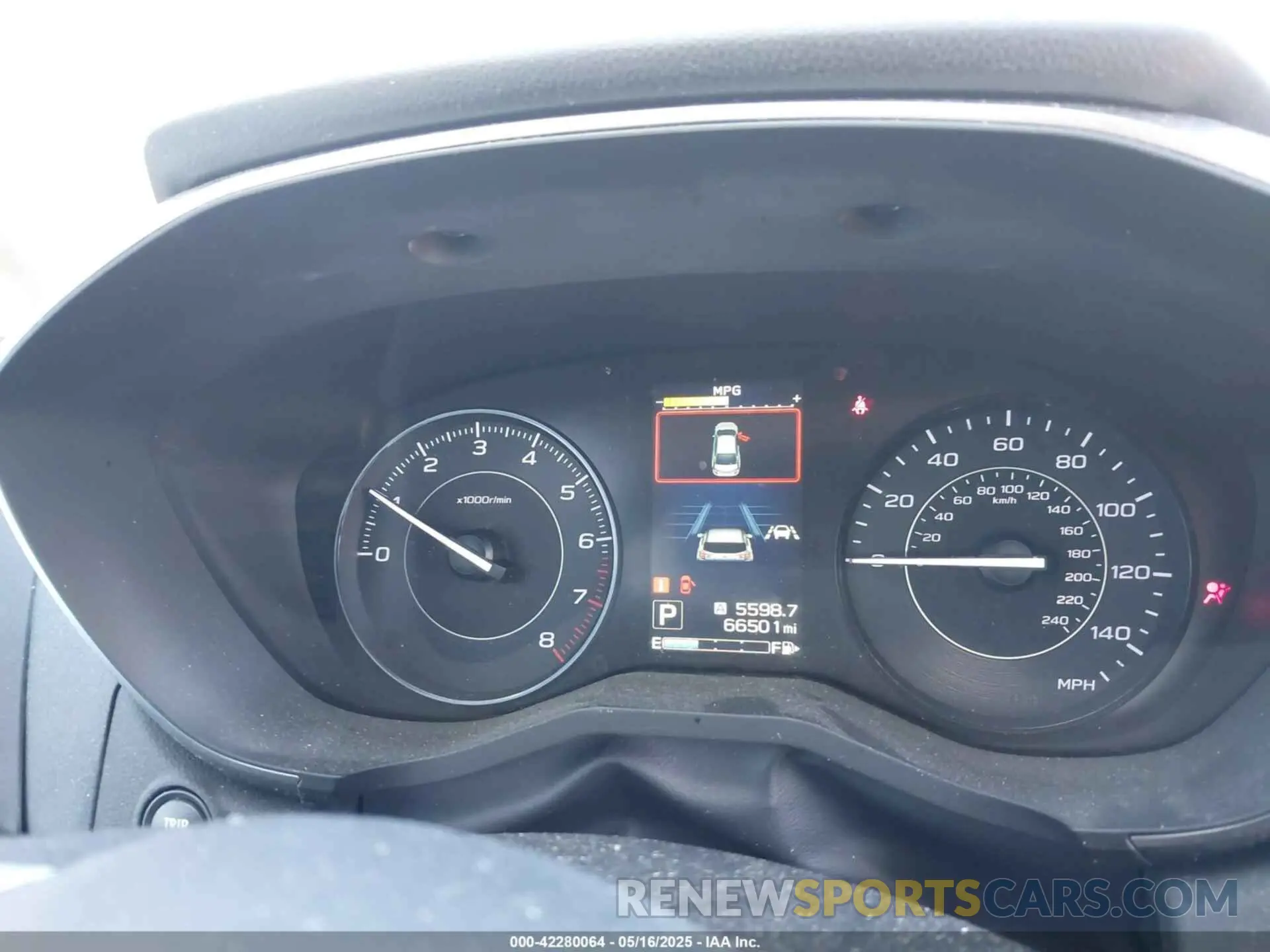 7 Photograph of a damaged car 4S3GKAD63K3611073 SUBARU IMPREZA 2019