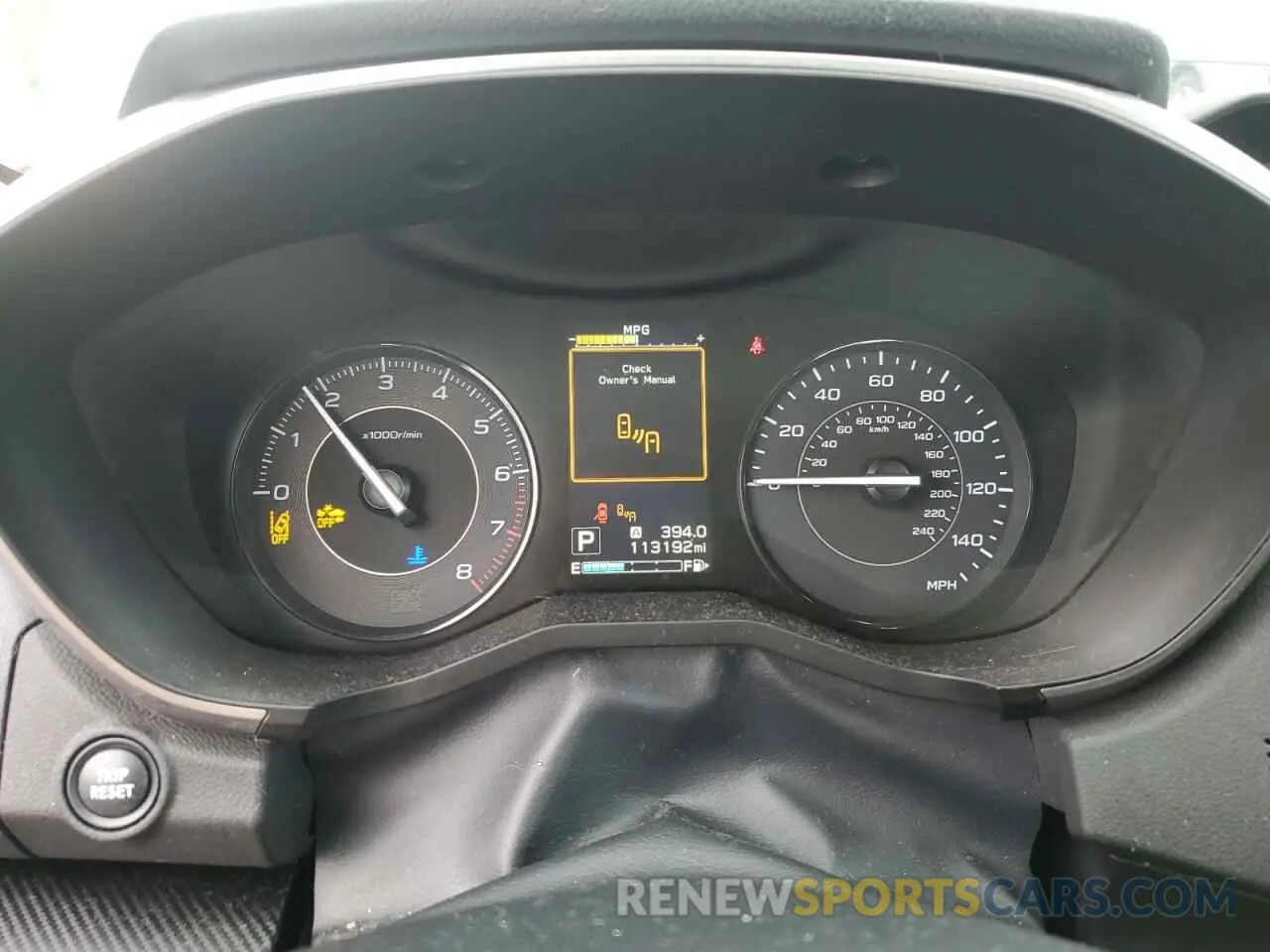 9 Photograph of a damaged car 4S3GKAD69K3614656 SUBARU IMPREZA 2019