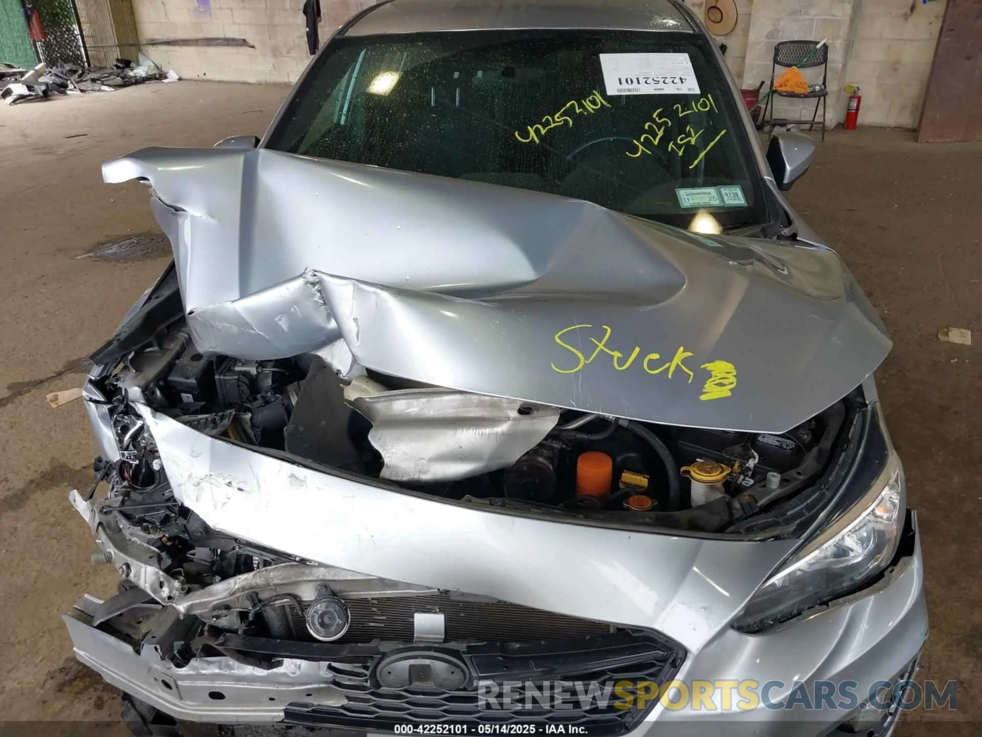 10 Photograph of a damaged car 4S3GKAJ60K3603050 SUBARU IMPREZA 2019