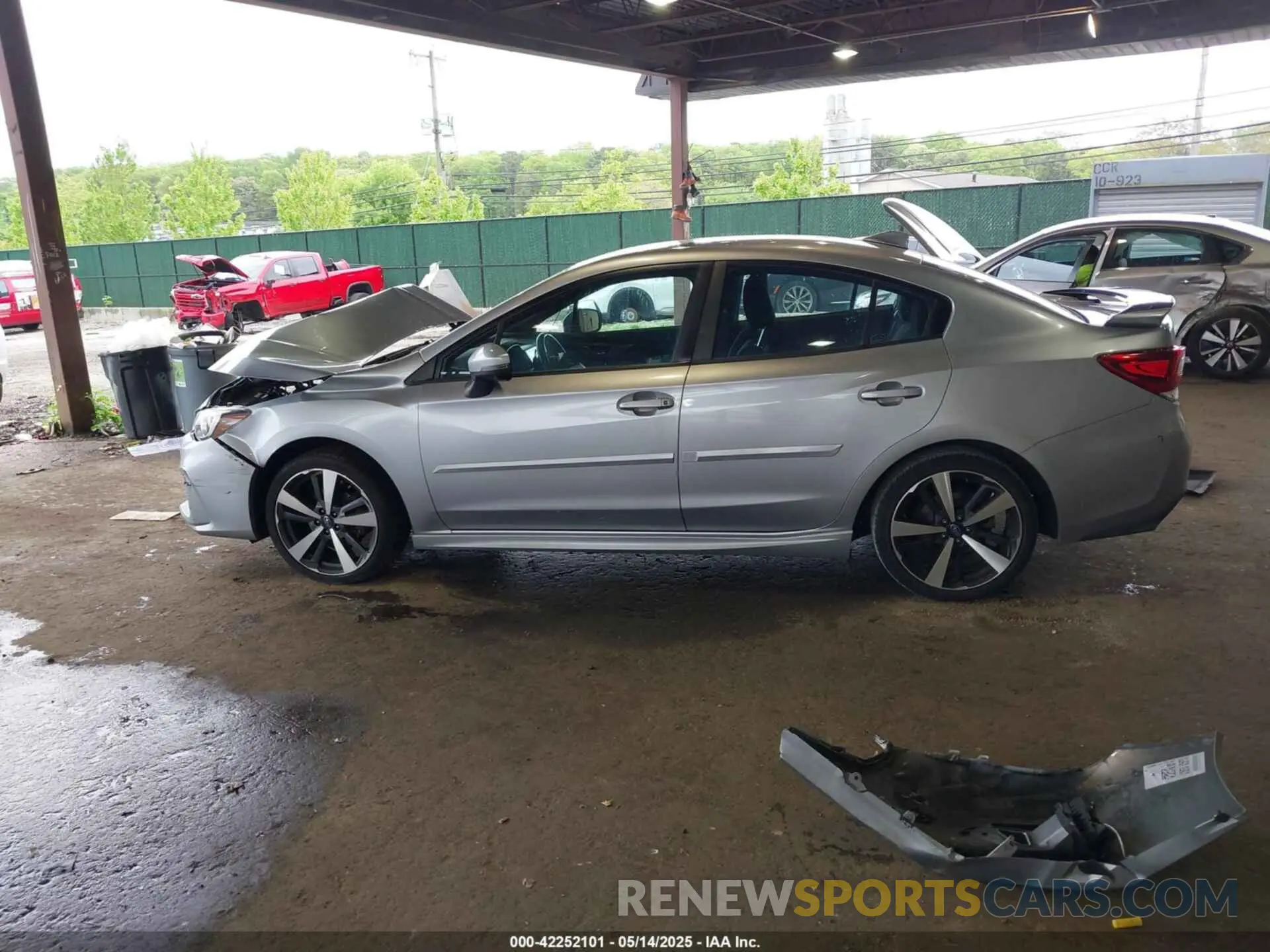 15 Photograph of a damaged car 4S3GKAJ60K3603050 SUBARU IMPREZA 2019