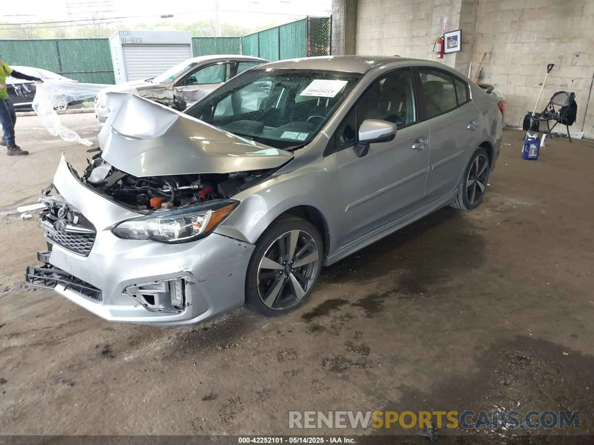 2 Photograph of a damaged car 4S3GKAJ60K3603050 SUBARU IMPREZA 2019