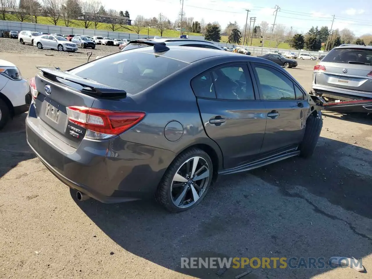 3 Photograph of a damaged car 4S3GKAM61K3619348 SUBARU IMPREZA 2019