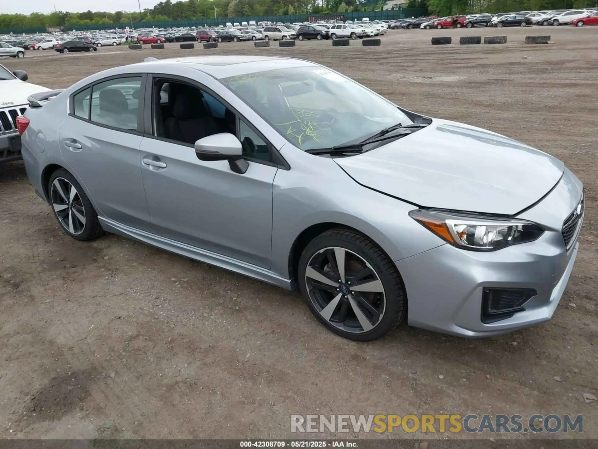 1 Photograph of a damaged car 4S3GKAM62K3612182 SUBARU IMPREZA 2019