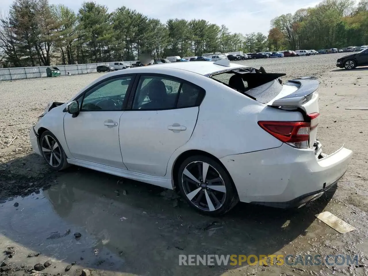 2 Photograph of a damaged car 4S3GKAM62K3619357 SUBARU IMPREZA 2019