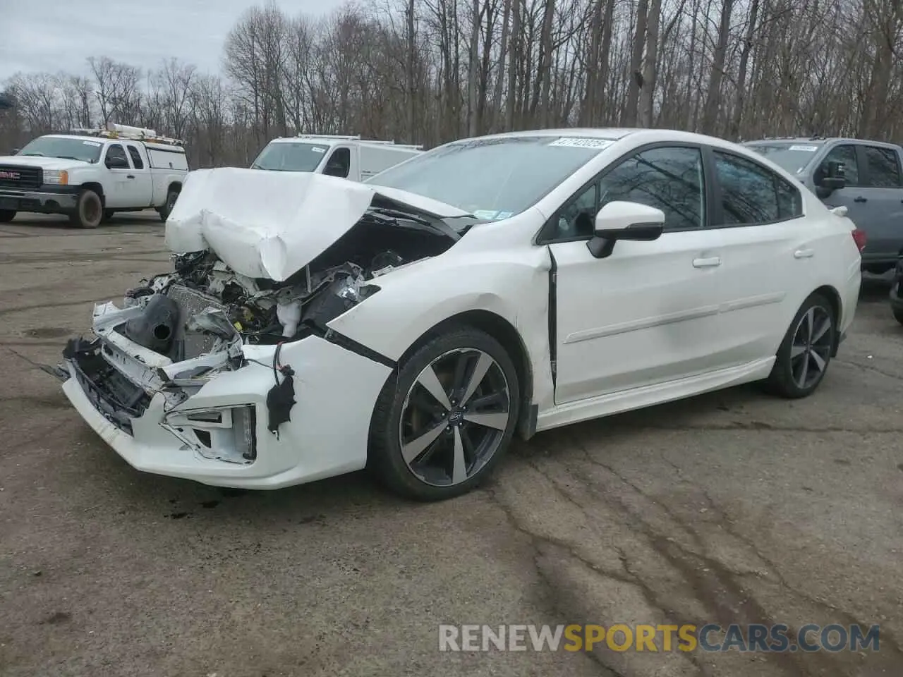 1 Photograph of a damaged car 4S3GKAM62K3620105 SUBARU IMPREZA 2019