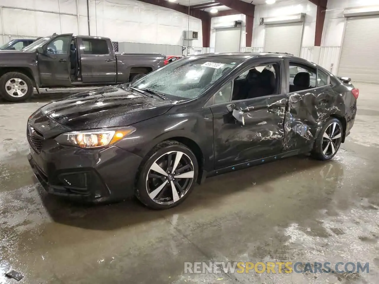 1 Photograph of a damaged car 4S3GKAM62K3627474 SUBARU IMPREZA 2019
