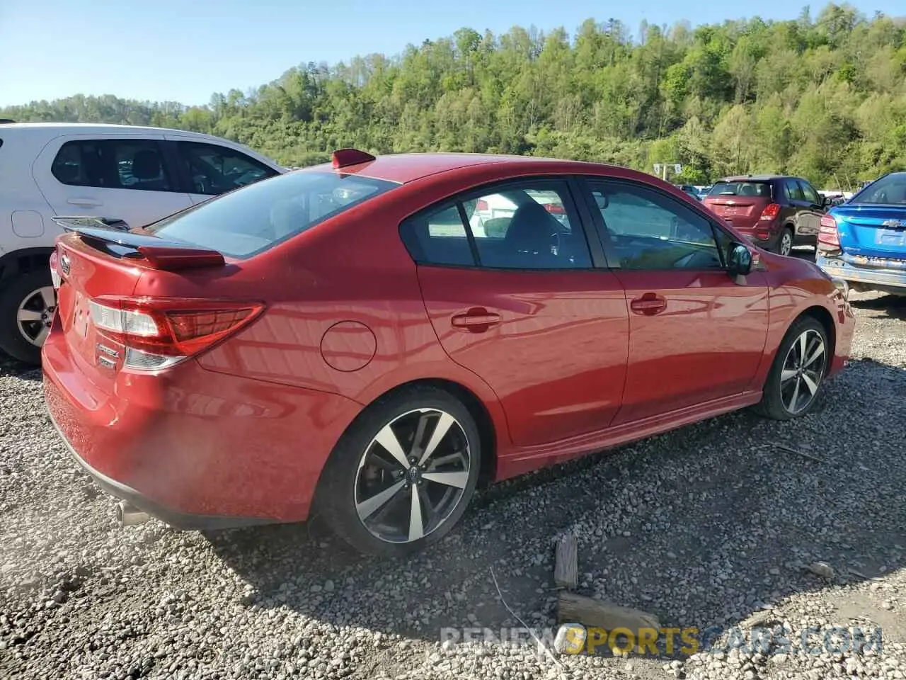 3 Photograph of a damaged car 4S3GKAM65K3605288 SUBARU IMPREZA 2019