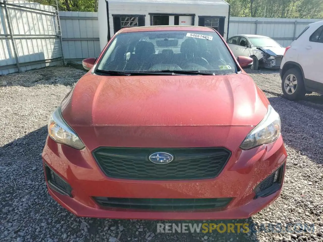 5 Photograph of a damaged car 4S3GKAM65K3605288 SUBARU IMPREZA 2019