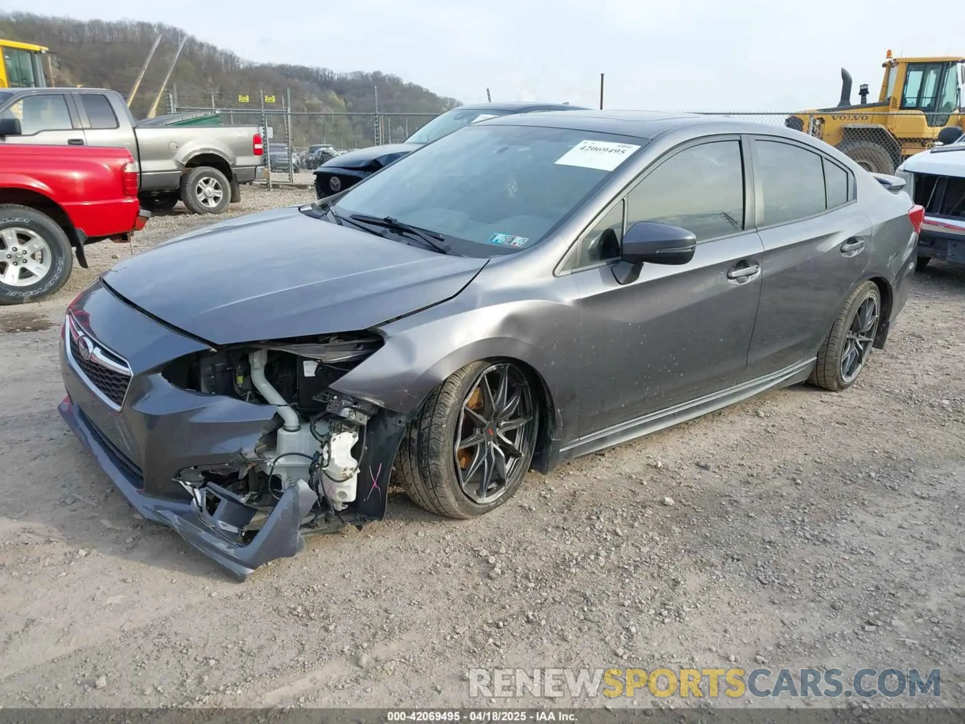 2 Photograph of a damaged car 4S3GKAM65K3610863 SUBARU IMPREZA 2019