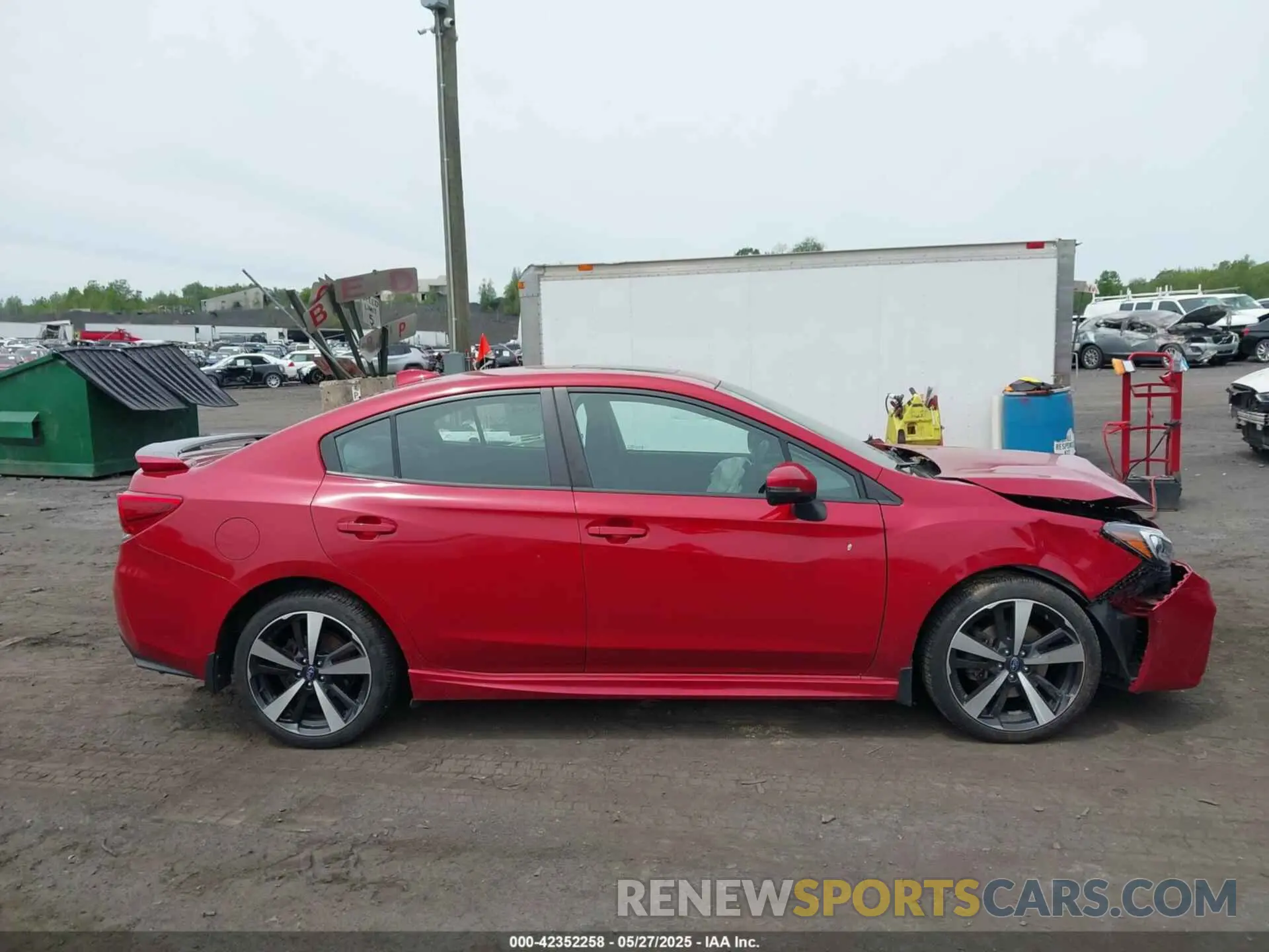 13 Photograph of a damaged car 4S3GKAM6XK3602175 SUBARU IMPREZA 2019