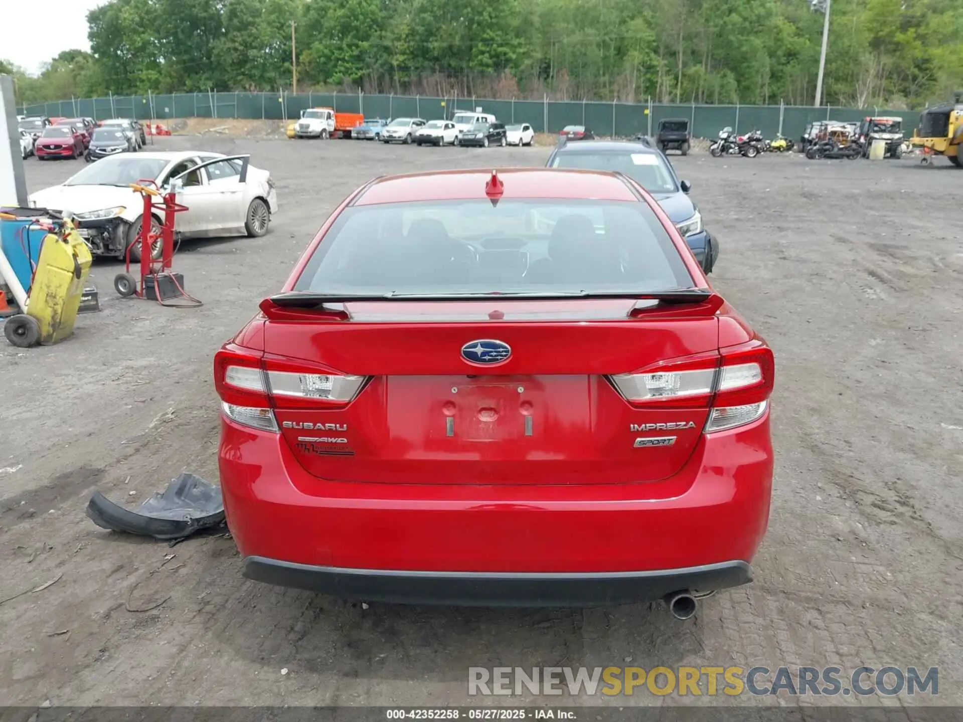 16 Photograph of a damaged car 4S3GKAM6XK3602175 SUBARU IMPREZA 2019