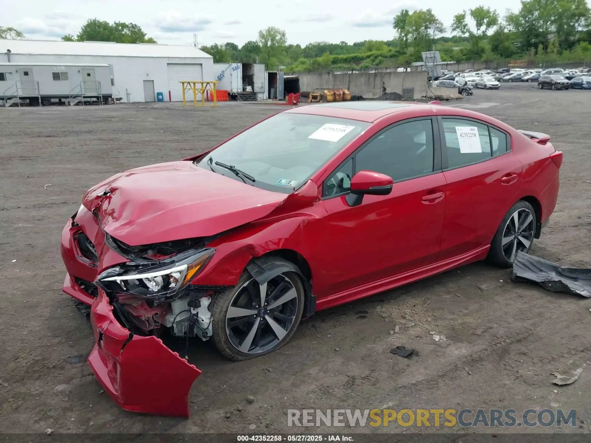 2 Photograph of a damaged car 4S3GKAM6XK3602175 SUBARU IMPREZA 2019
