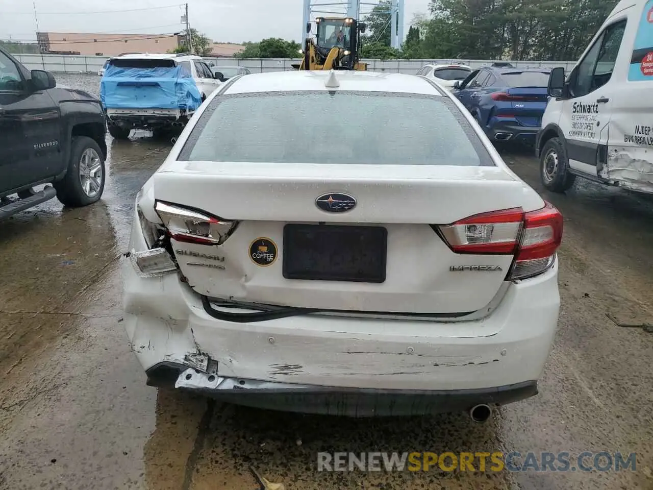 6 Photograph of a damaged car 4S3GKAT65K3600643 SUBARU IMPREZA 2019