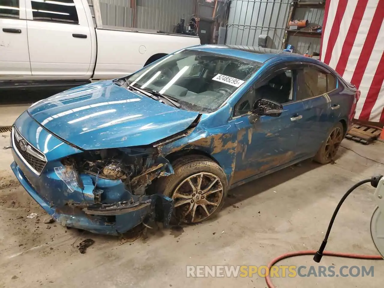 1 Photograph of a damaged car 4S3GKAU65K3628313 SUBARU IMPREZA 2019