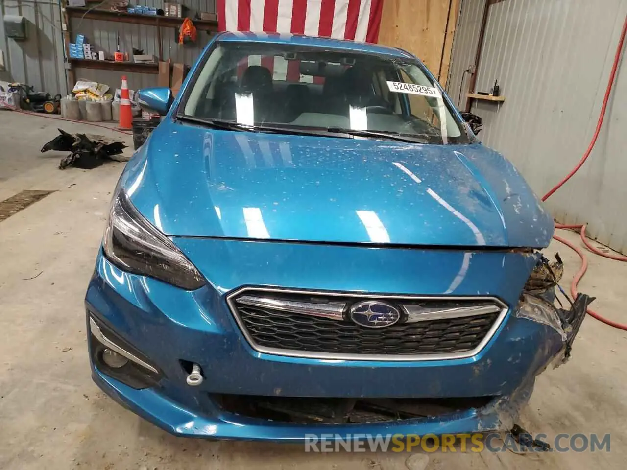 5 Photograph of a damaged car 4S3GKAU65K3628313 SUBARU IMPREZA 2019