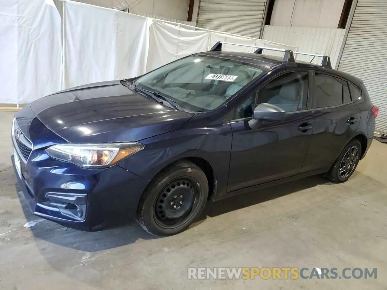 1 Photograph of a damaged car 4S3GTAA60K1700824 SUBARU IMPREZA 2019