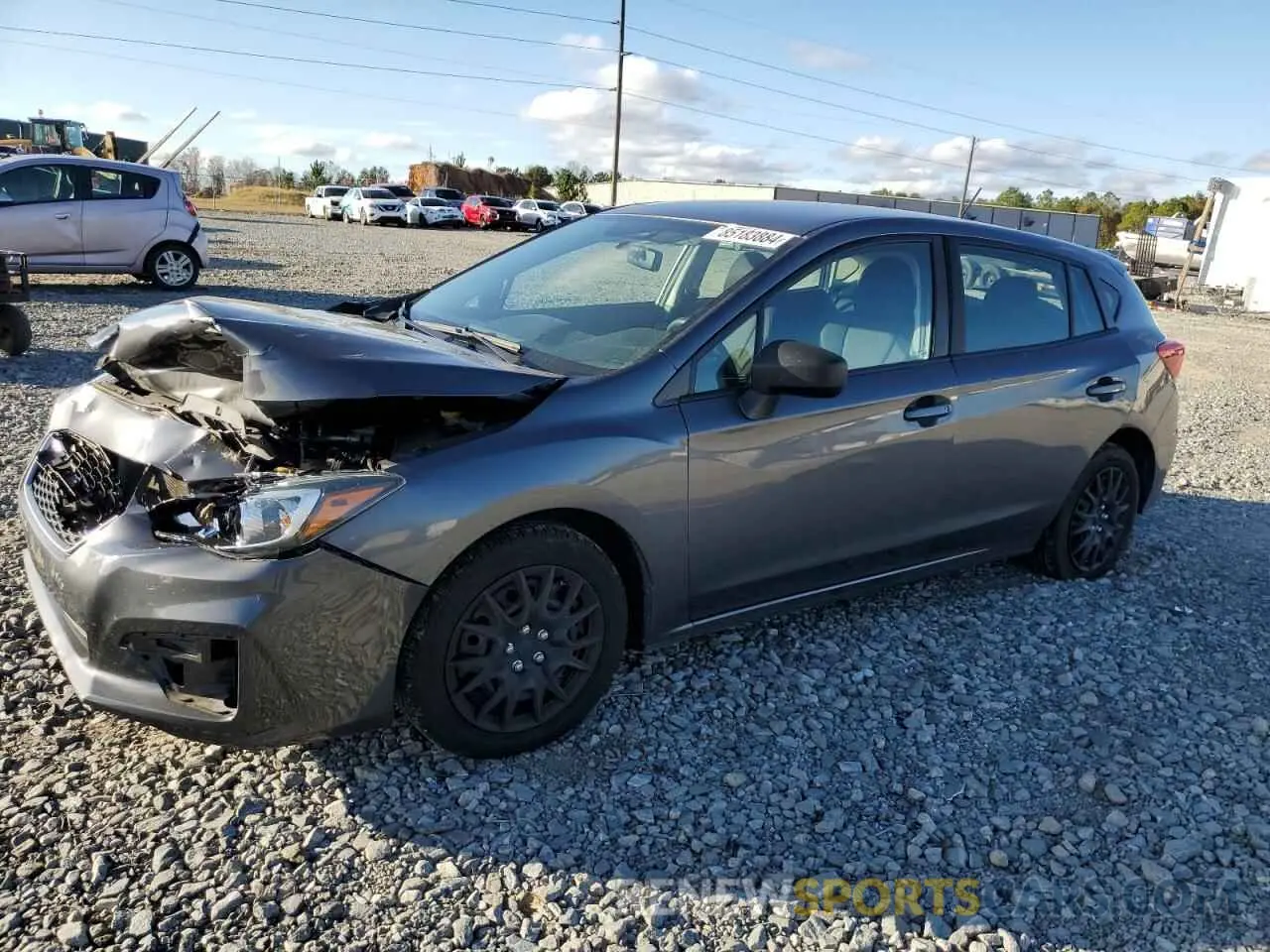 1 Photograph of a damaged car 4S3GTAA60K1706106 SUBARU IMPREZA 2019
