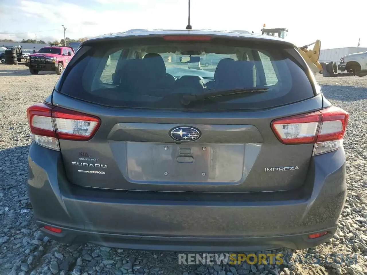 6 Photograph of a damaged car 4S3GTAA60K1706106 SUBARU IMPREZA 2019
