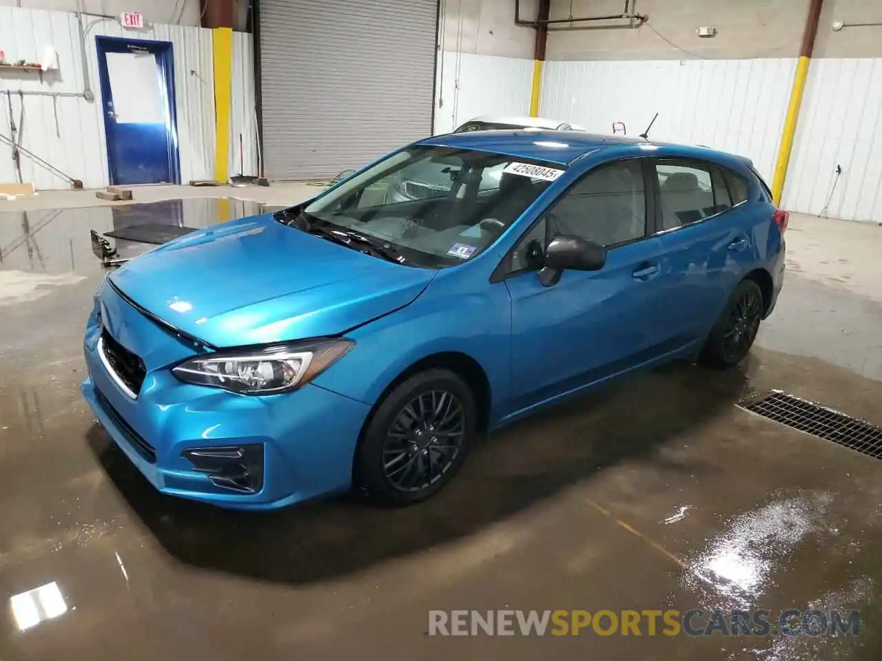 1 Photograph of a damaged car 4S3GTAA60K3715876 SUBARU IMPREZA 2019