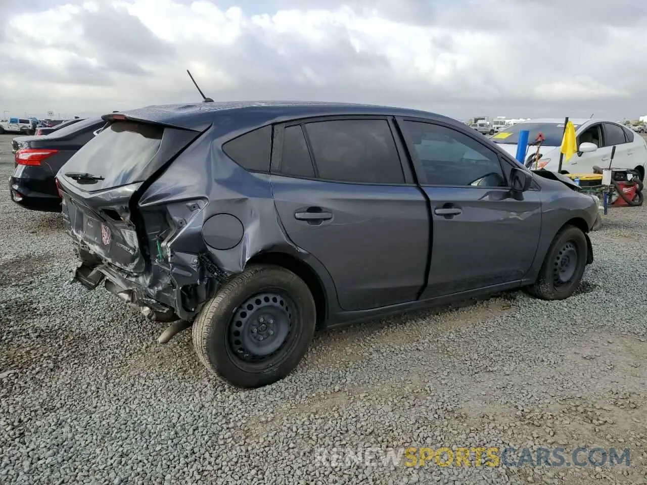 3 Photograph of a damaged car 4S3GTAA60K3741152 SUBARU IMPREZA 2019