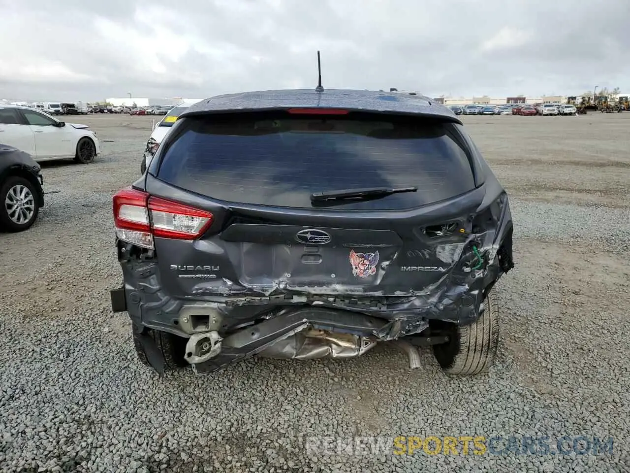 6 Photograph of a damaged car 4S3GTAA60K3741152 SUBARU IMPREZA 2019