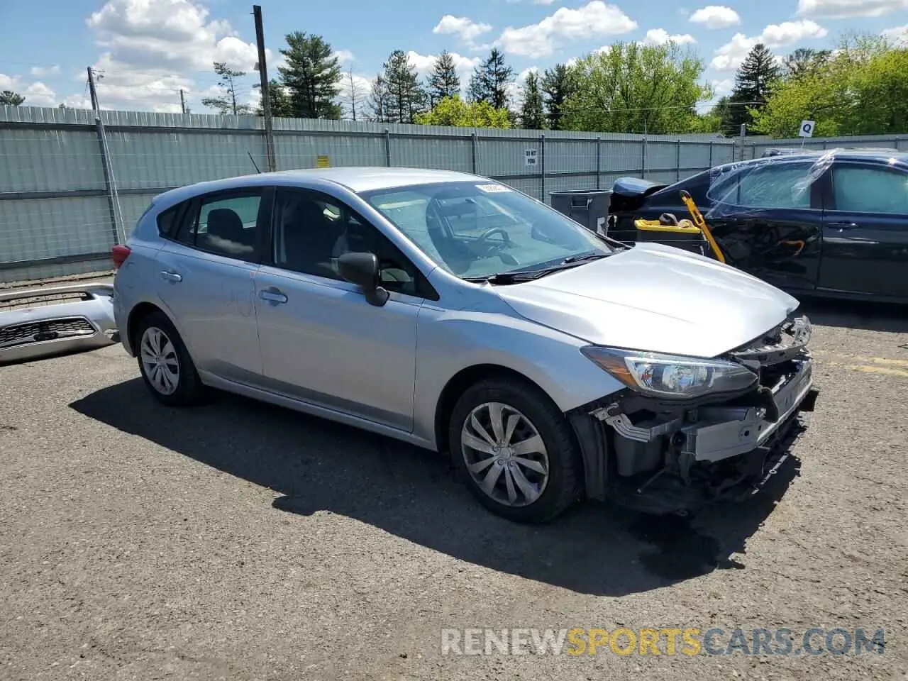 4 Photograph of a damaged car 4S3GTAA61K3715451 SUBARU IMPREZA 2019