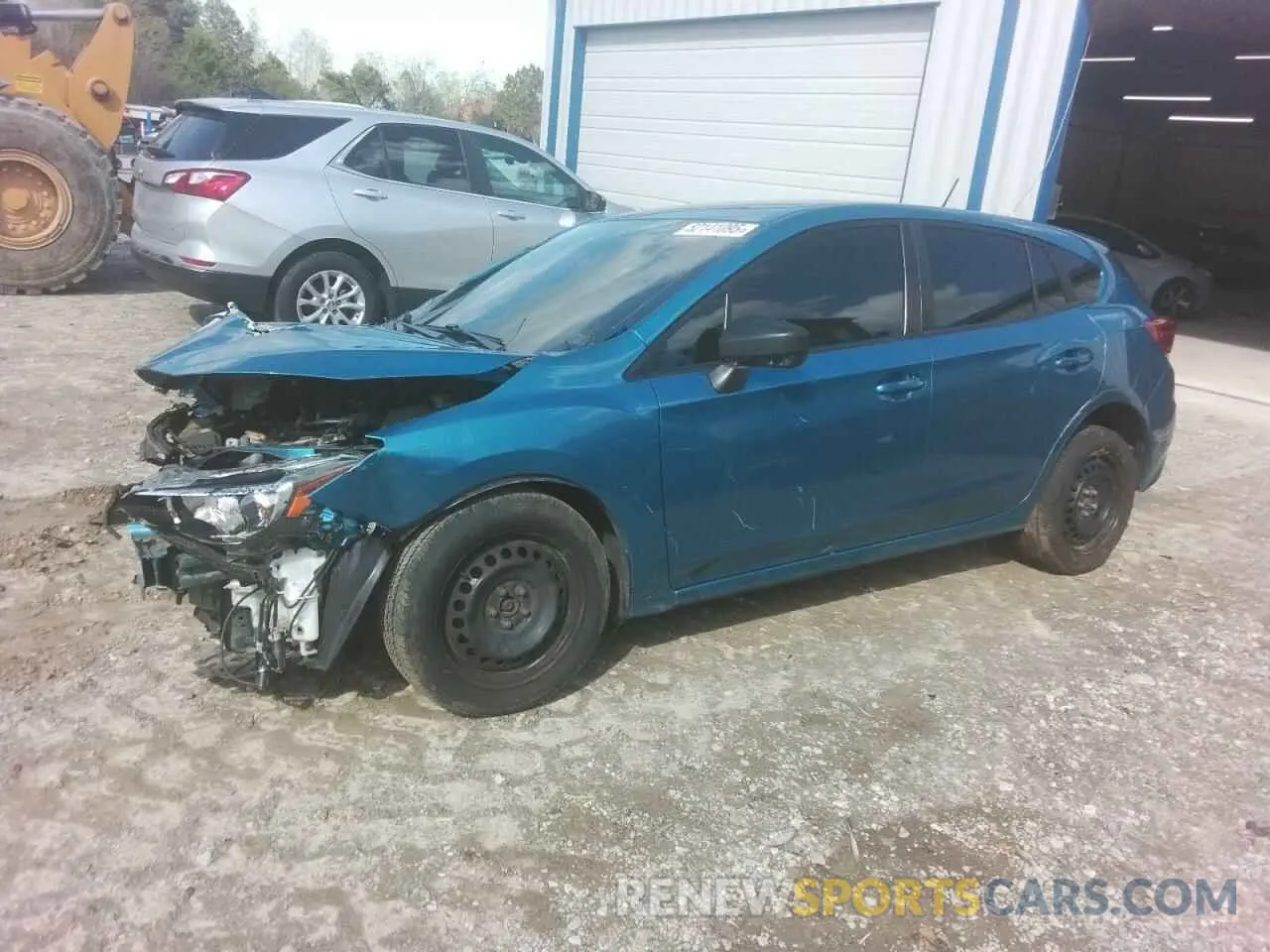 1 Photograph of a damaged car 4S3GTAA61K3724411 SUBARU IMPREZA 2019