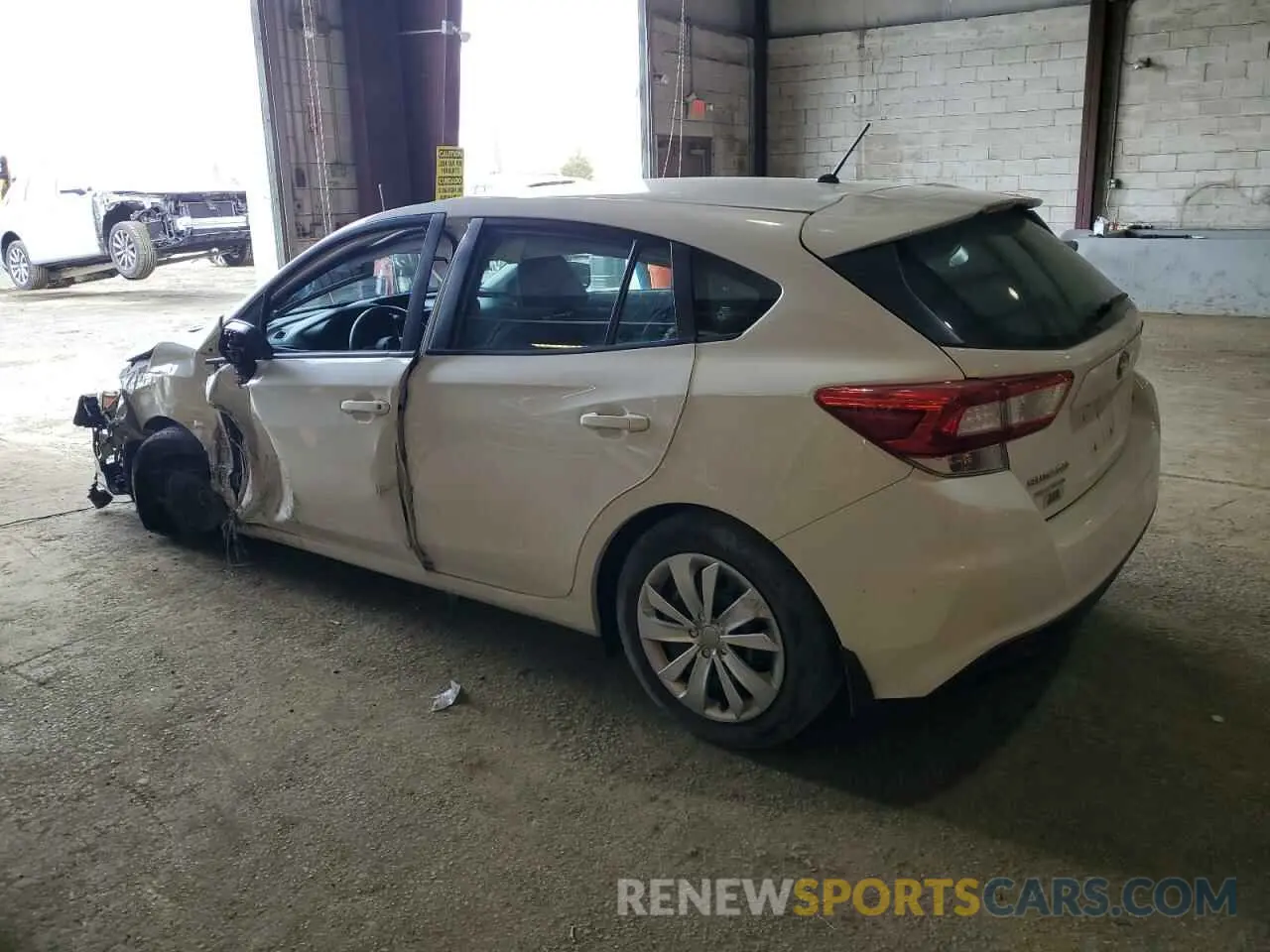 2 Photograph of a damaged car 4S3GTAA61K3728054 SUBARU IMPREZA 2019