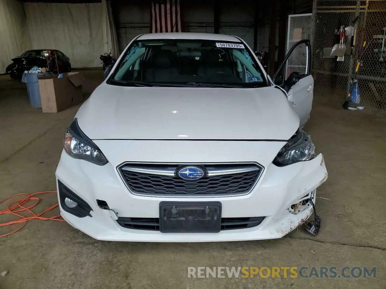 5 Photograph of a damaged car 4S3GTAA61K3728054 SUBARU IMPREZA 2019