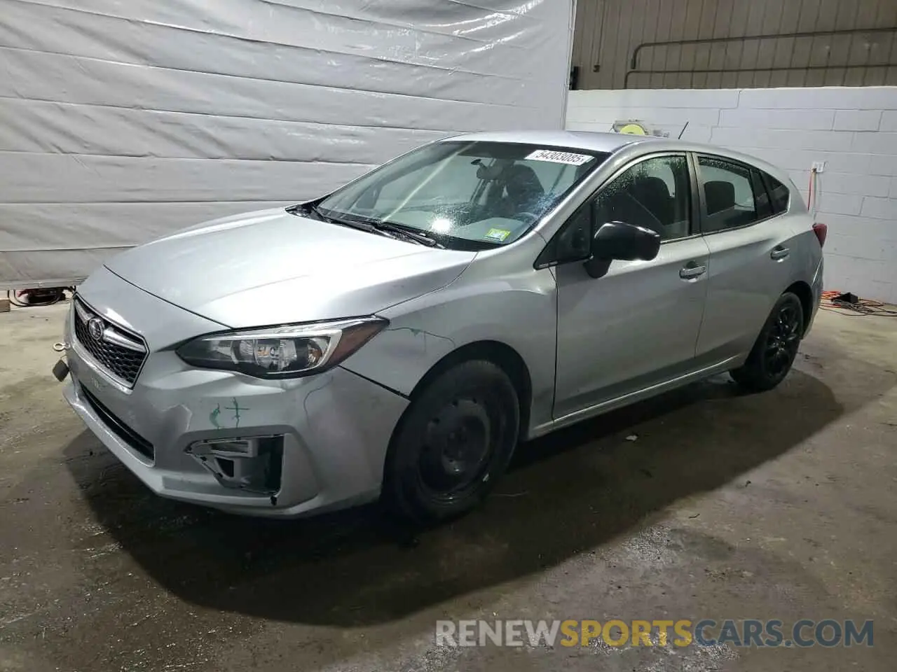 1 Photograph of a damaged car 4S3GTAA62K1706866 SUBARU IMPREZA 2019