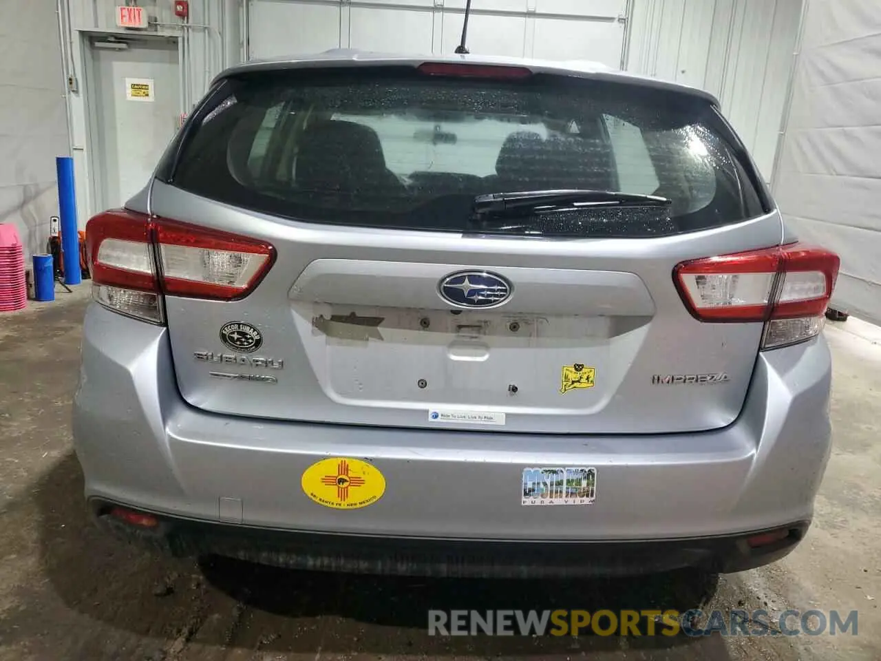 6 Photograph of a damaged car 4S3GTAA62K1706866 SUBARU IMPREZA 2019