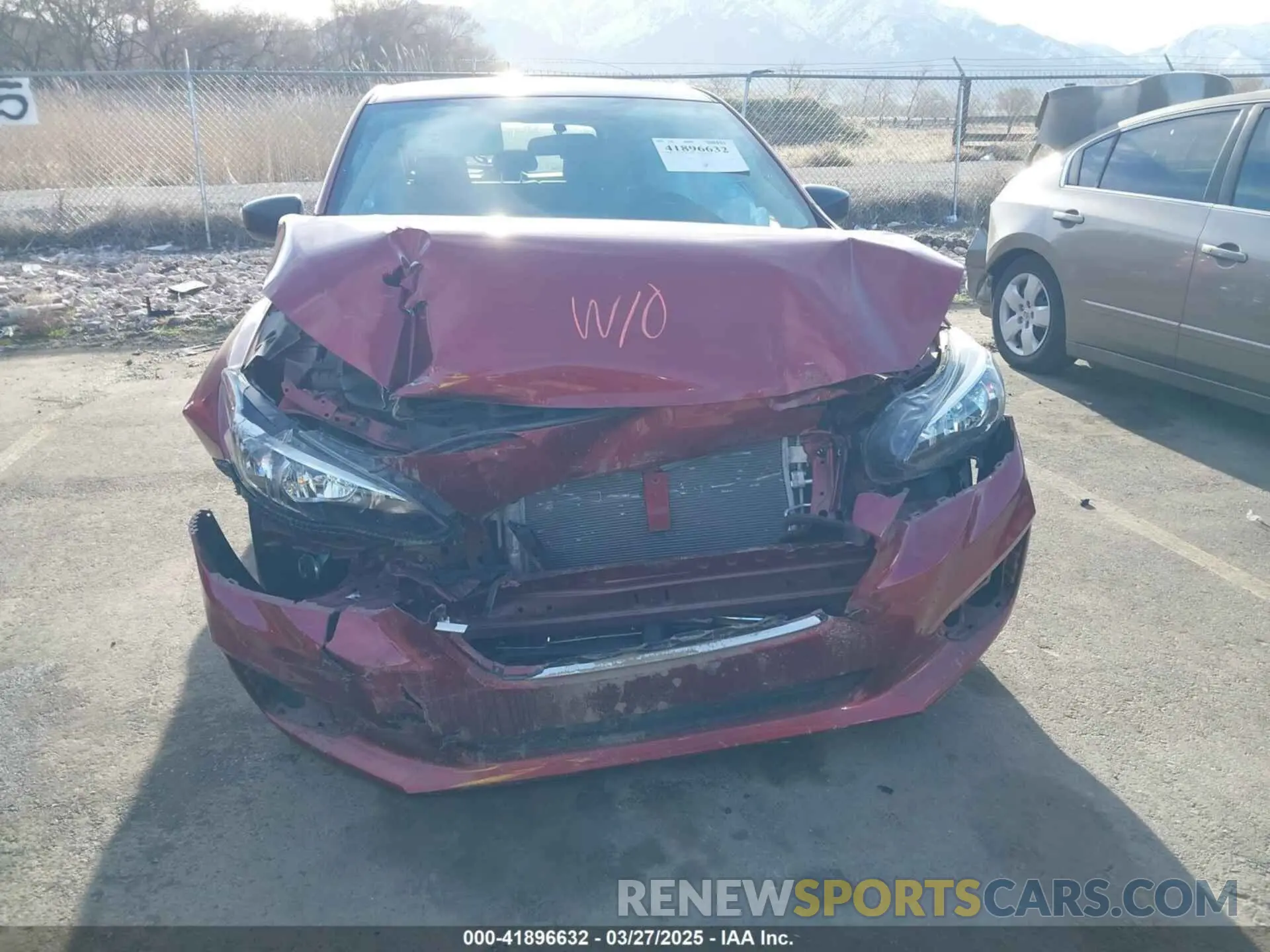 12 Photograph of a damaged car 4S3GTAA63K1721568 SUBARU IMPREZA 2019