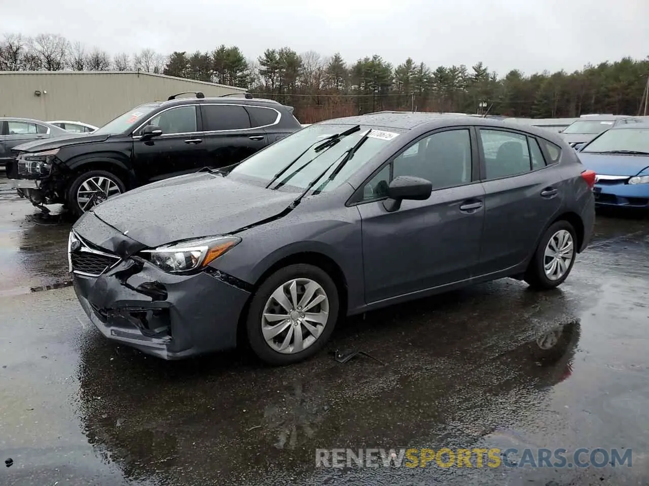 1 Photograph of a damaged car 4S3GTAA63K1735146 SUBARU IMPREZA 2019