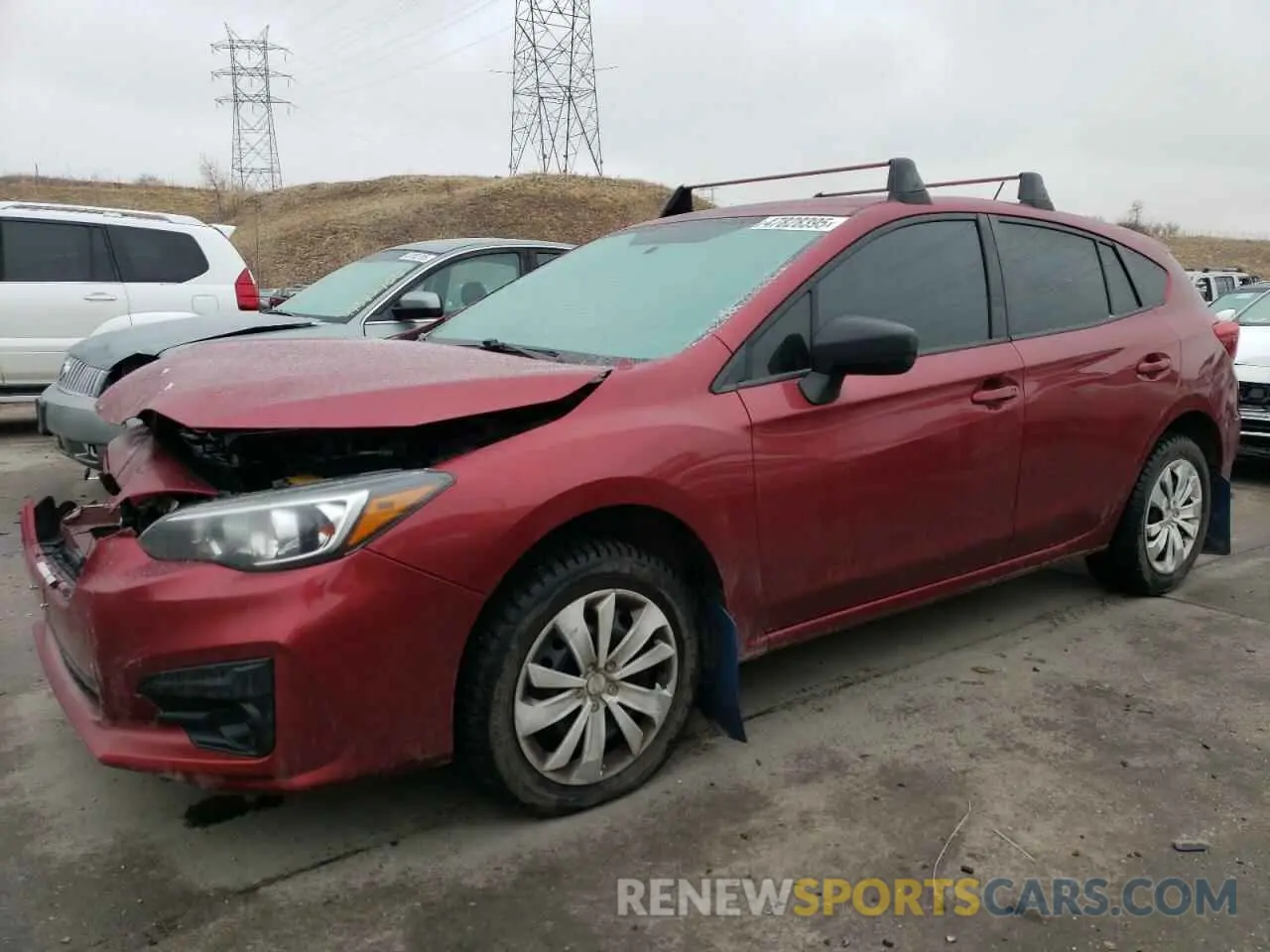 1 Photograph of a damaged car 4S3GTAA64K1709428 SUBARU IMPREZA 2019