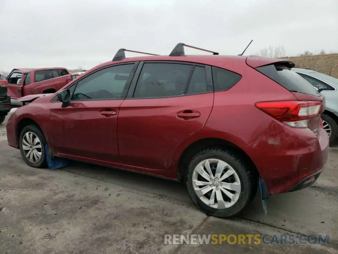 2 Photograph of a damaged car 4S3GTAA64K1709428 SUBARU IMPREZA 2019