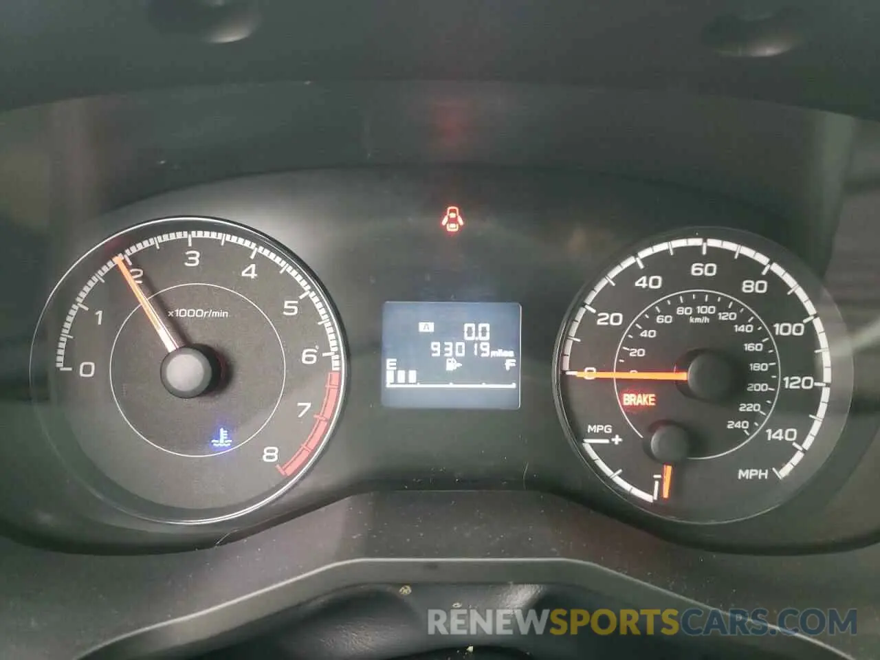 9 Photograph of a damaged car 4S3GTAA64K1709428 SUBARU IMPREZA 2019