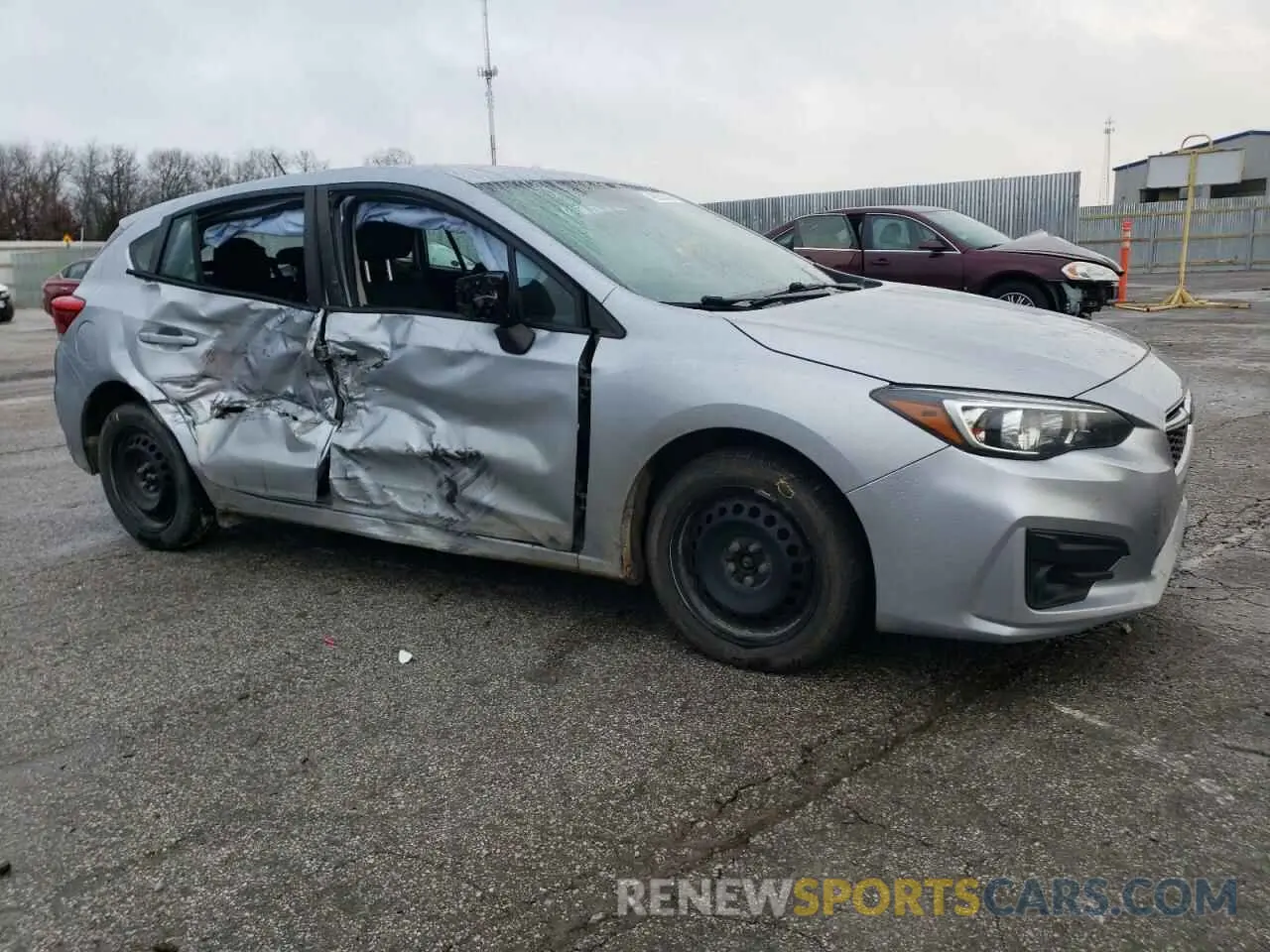 4 Photograph of a damaged car 4S3GTAA64K3700975 SUBARU IMPREZA 2019