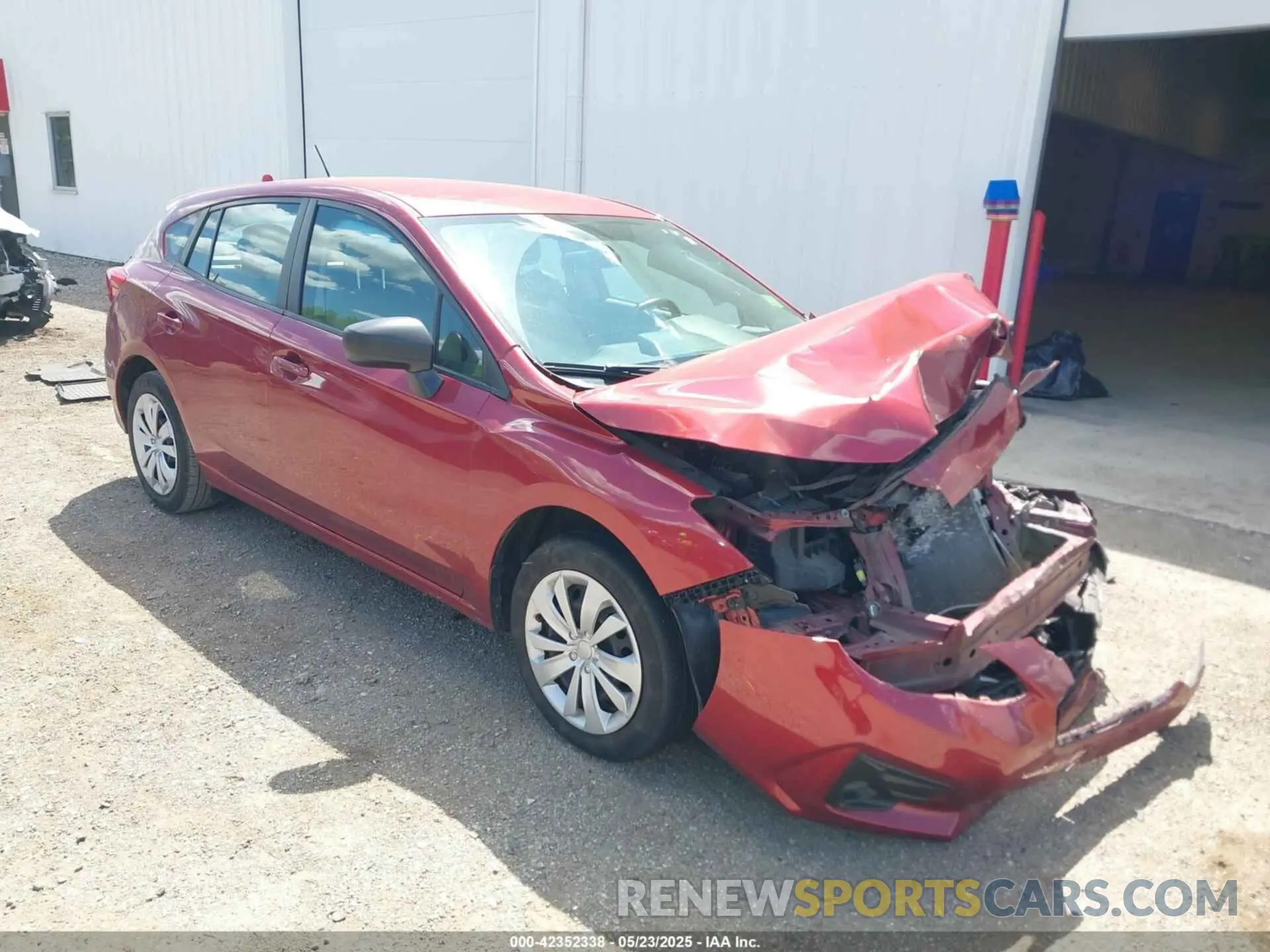 1 Photograph of a damaged car 4S3GTAA64K3704251 SUBARU IMPREZA 2019