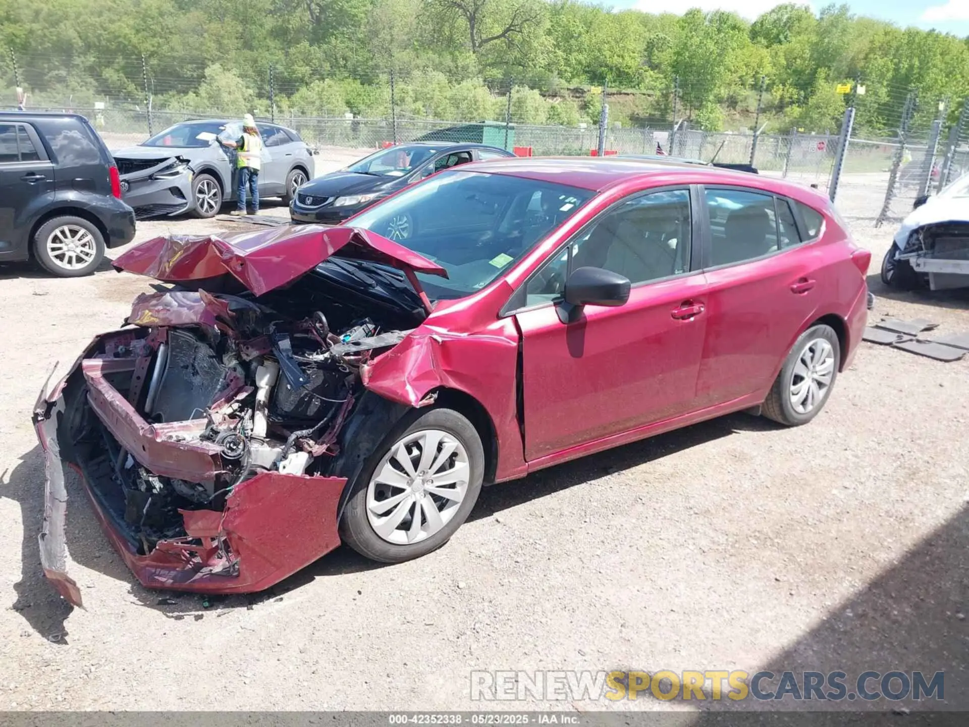 2 Photograph of a damaged car 4S3GTAA64K3704251 SUBARU IMPREZA 2019