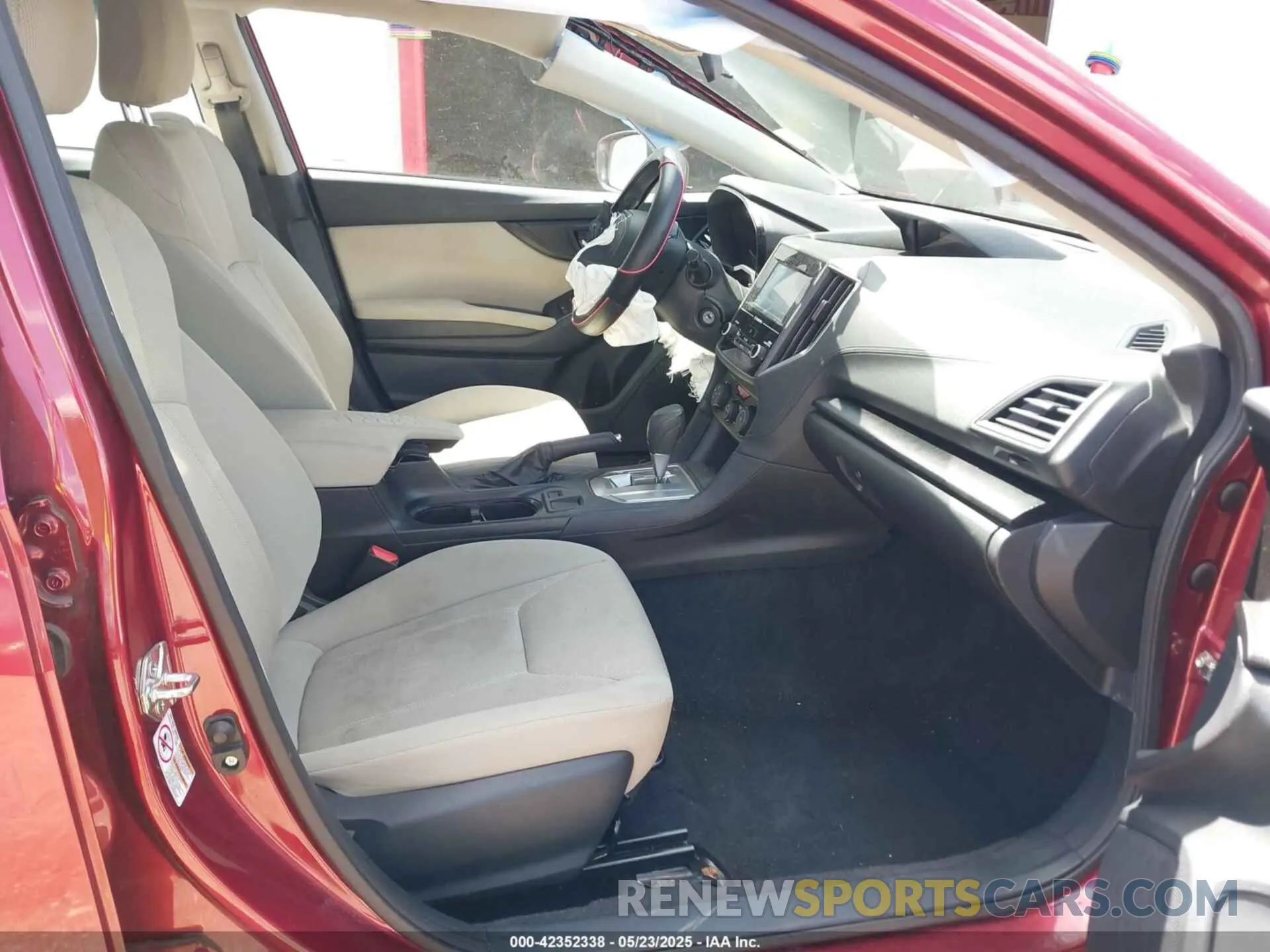 5 Photograph of a damaged car 4S3GTAA64K3704251 SUBARU IMPREZA 2019