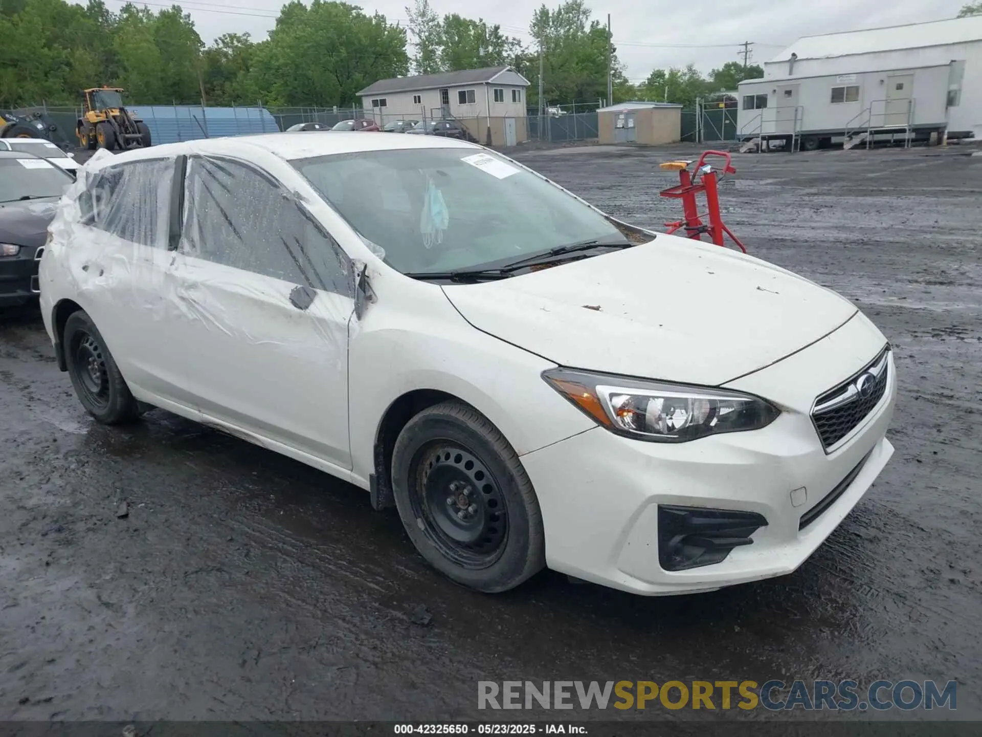 1 Photograph of a damaged car 4S3GTAA64K3705254 SUBARU IMPREZA 2019