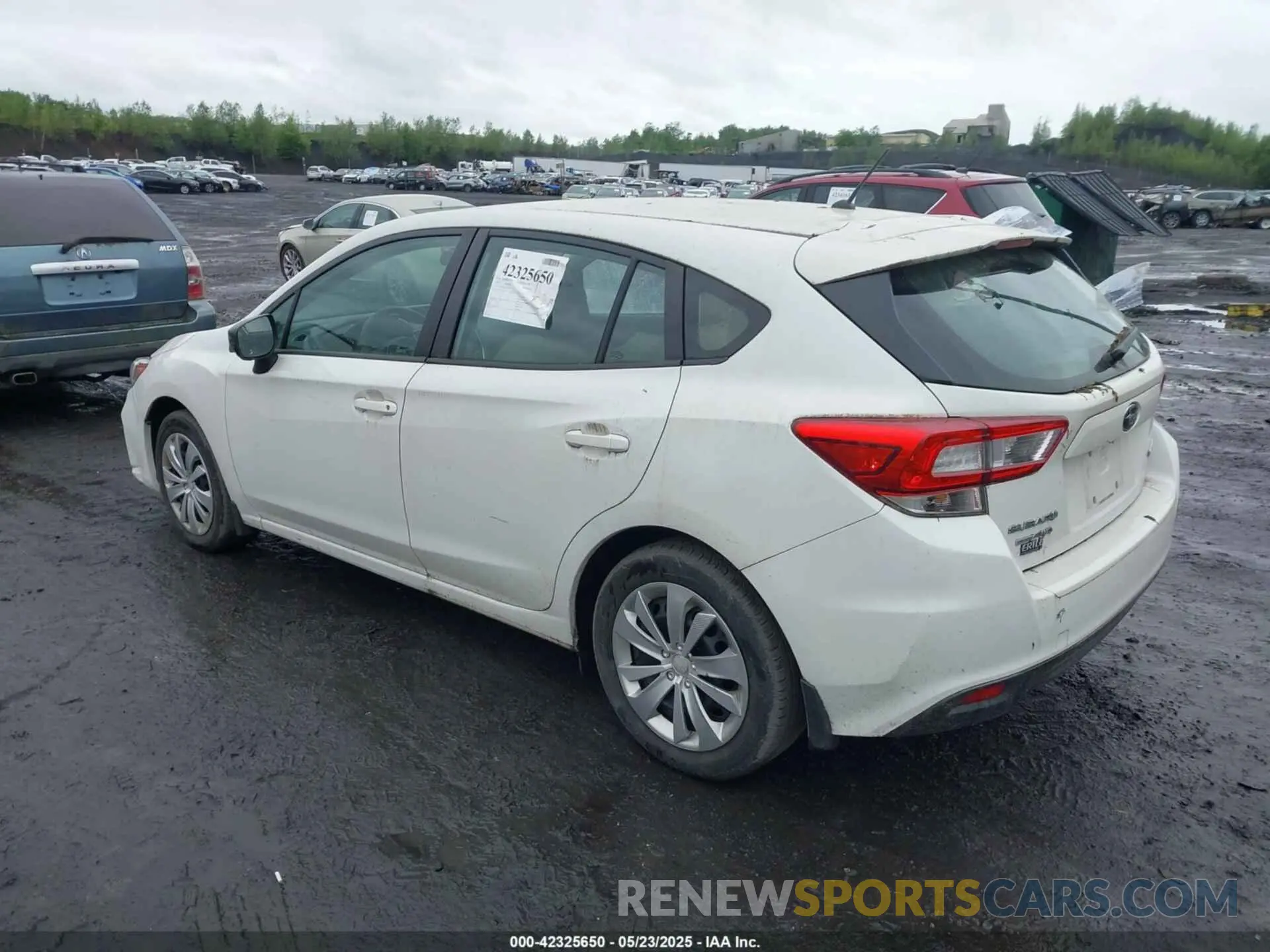 3 Photograph of a damaged car 4S3GTAA64K3705254 SUBARU IMPREZA 2019