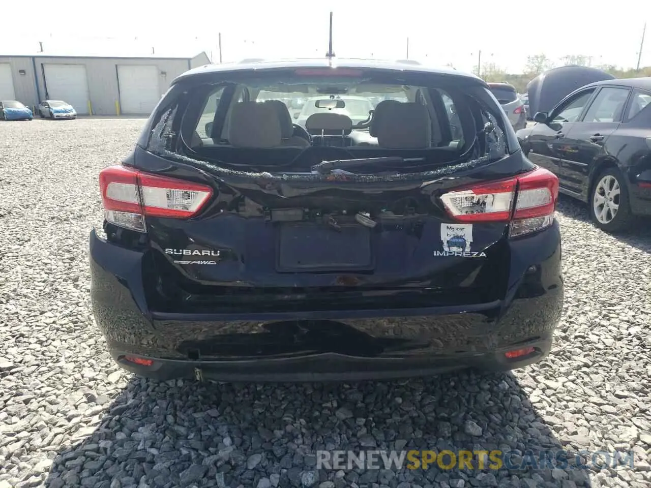 6 Photograph of a damaged car 4S3GTAA64K3749187 SUBARU IMPREZA 2019