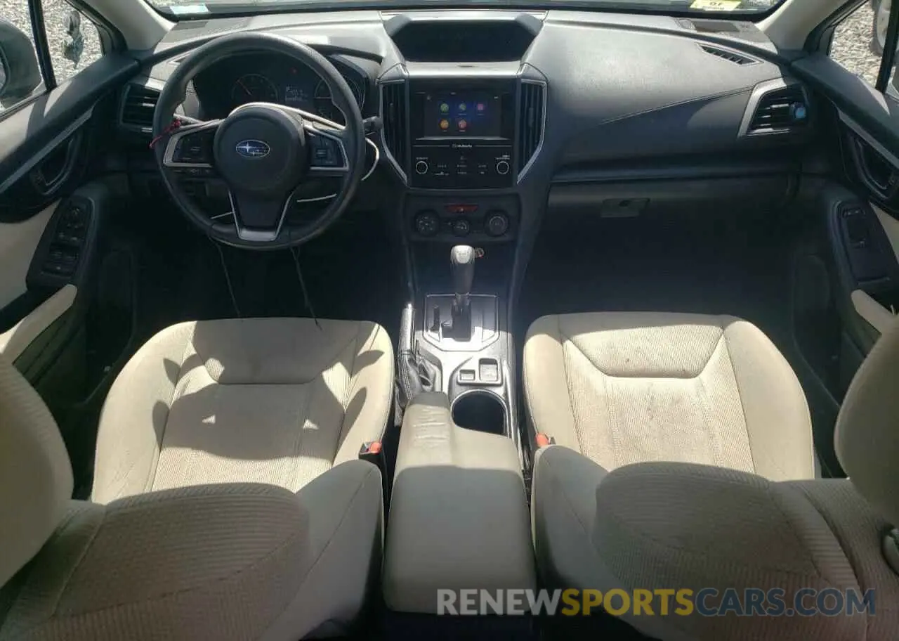 8 Photograph of a damaged car 4S3GTAA64K3749187 SUBARU IMPREZA 2019
