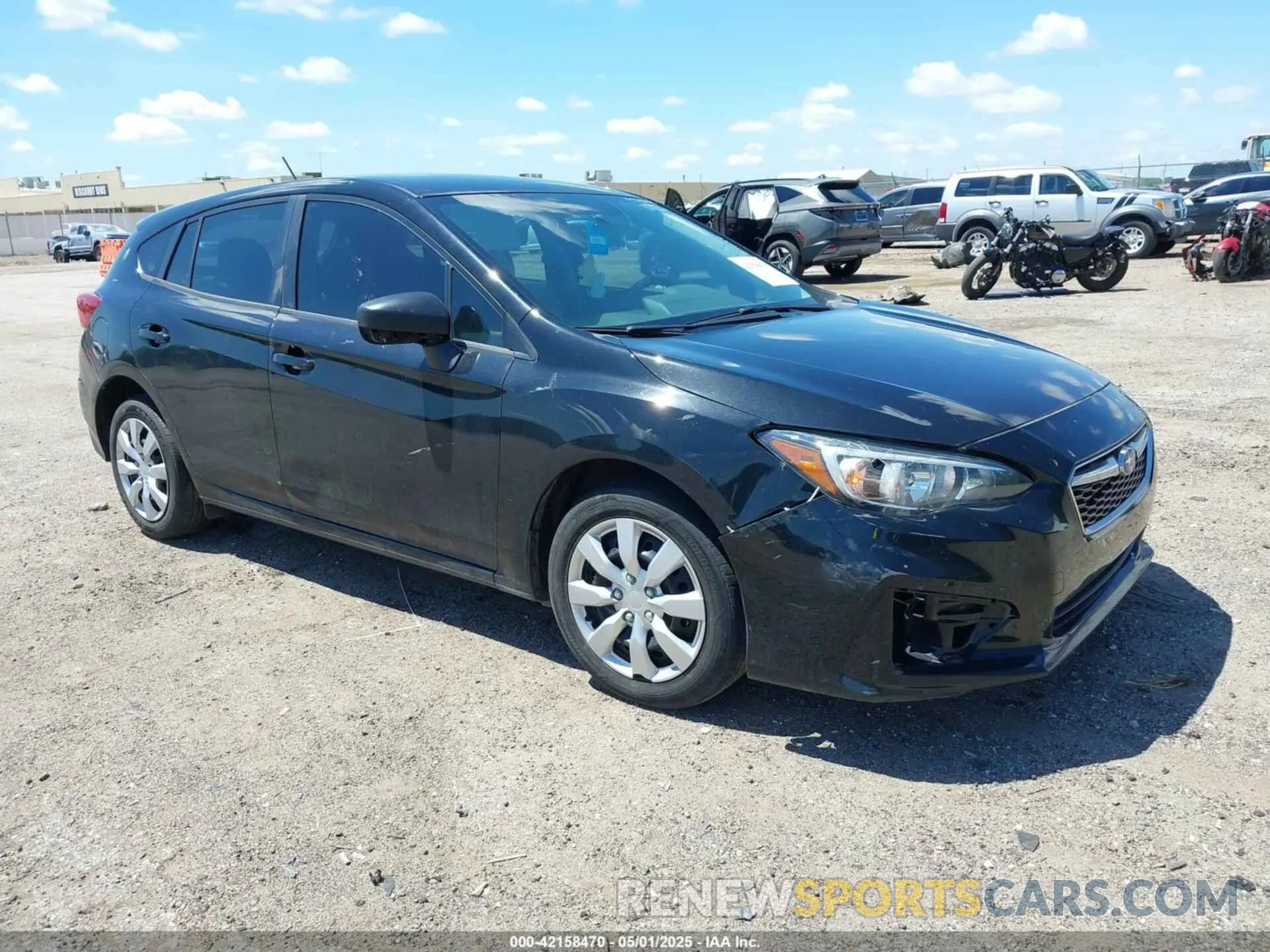 1 Photograph of a damaged car 4S3GTAA64K3761226 SUBARU IMPREZA 2019