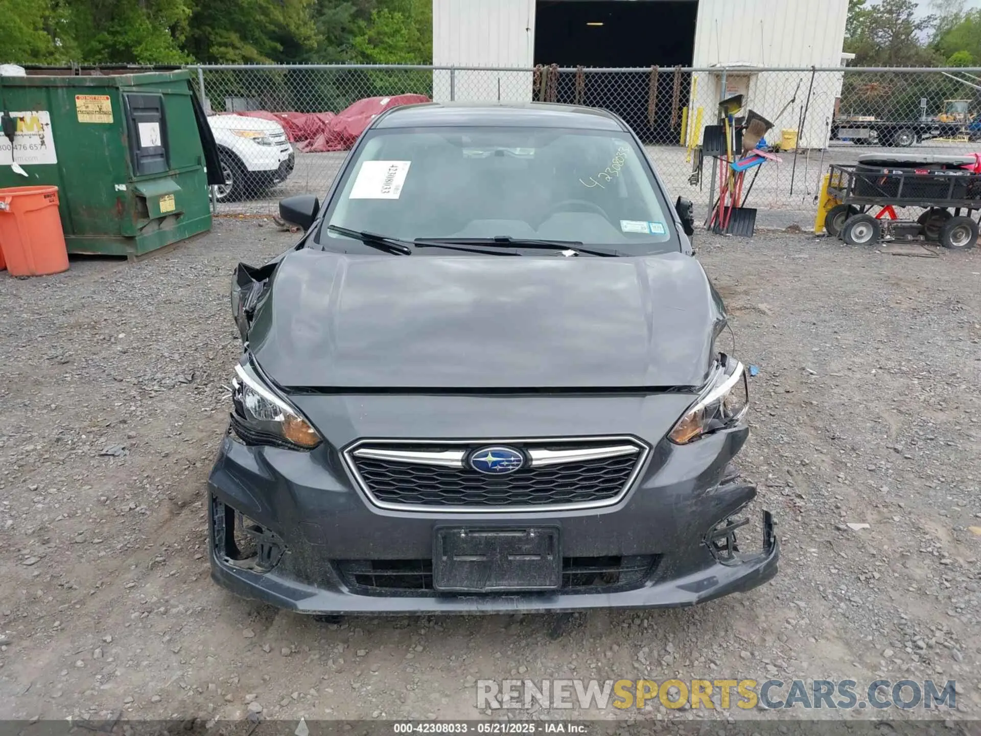 12 Photograph of a damaged car 4S3GTAA65K1733463 SUBARU IMPREZA 2019
