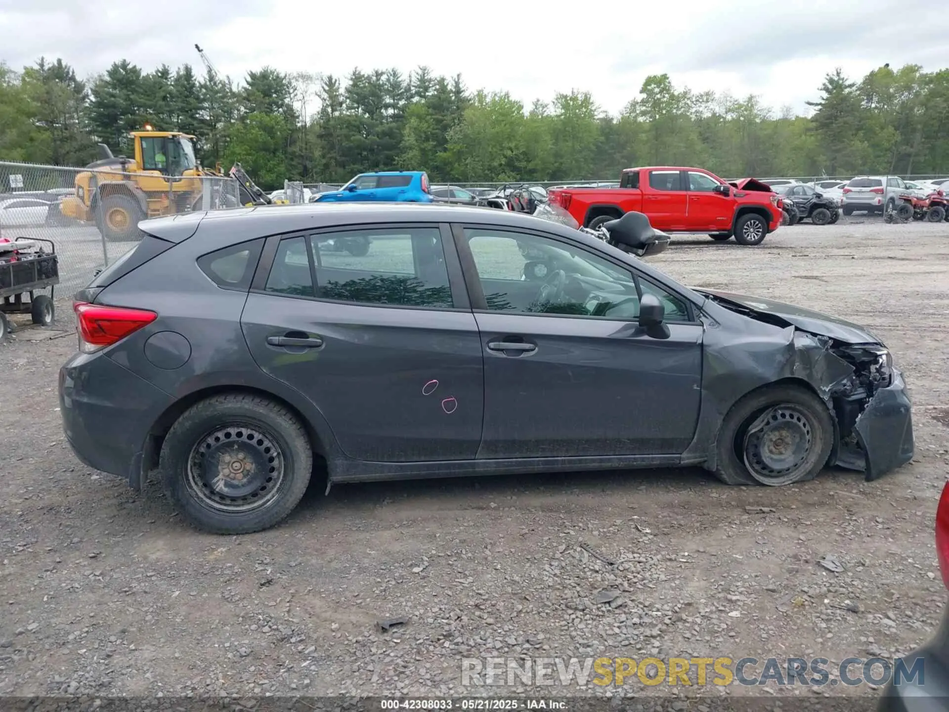 13 Photograph of a damaged car 4S3GTAA65K1733463 SUBARU IMPREZA 2019