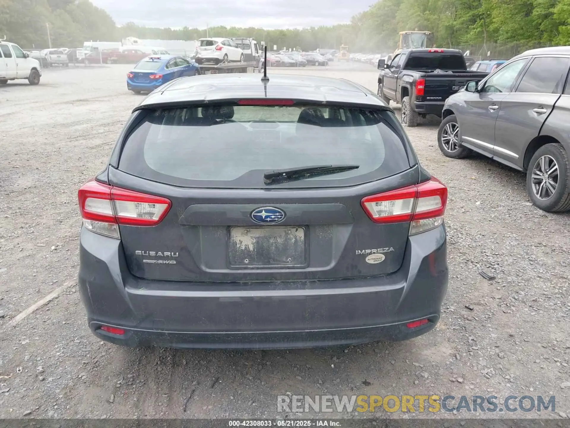 16 Photograph of a damaged car 4S3GTAA65K1733463 SUBARU IMPREZA 2019